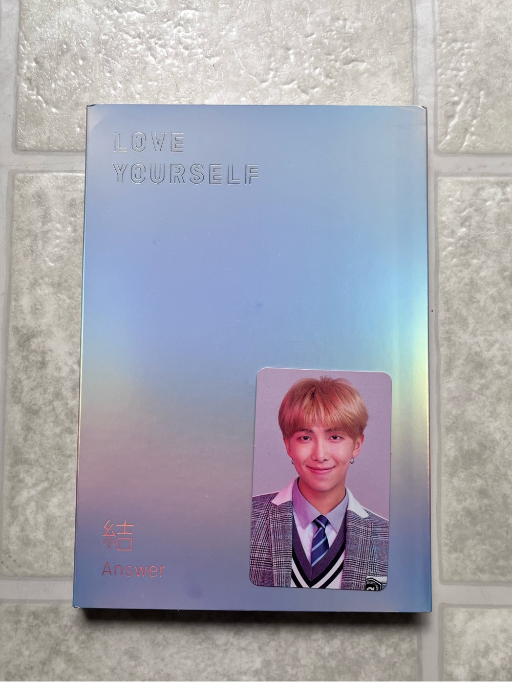 BTS Love Yourself Answer ( L Version) RM Photocard
